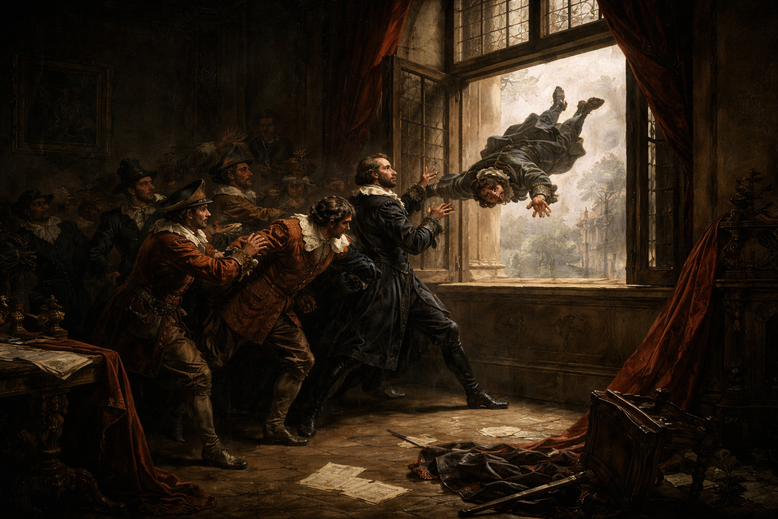 The Defenestration of Prague of 1618